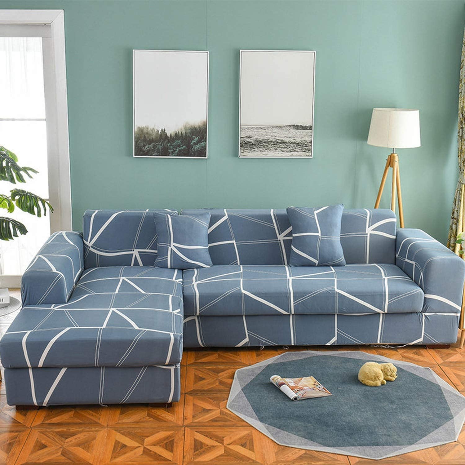 Magic Sofa Slipcover | L-Shape | Patterns