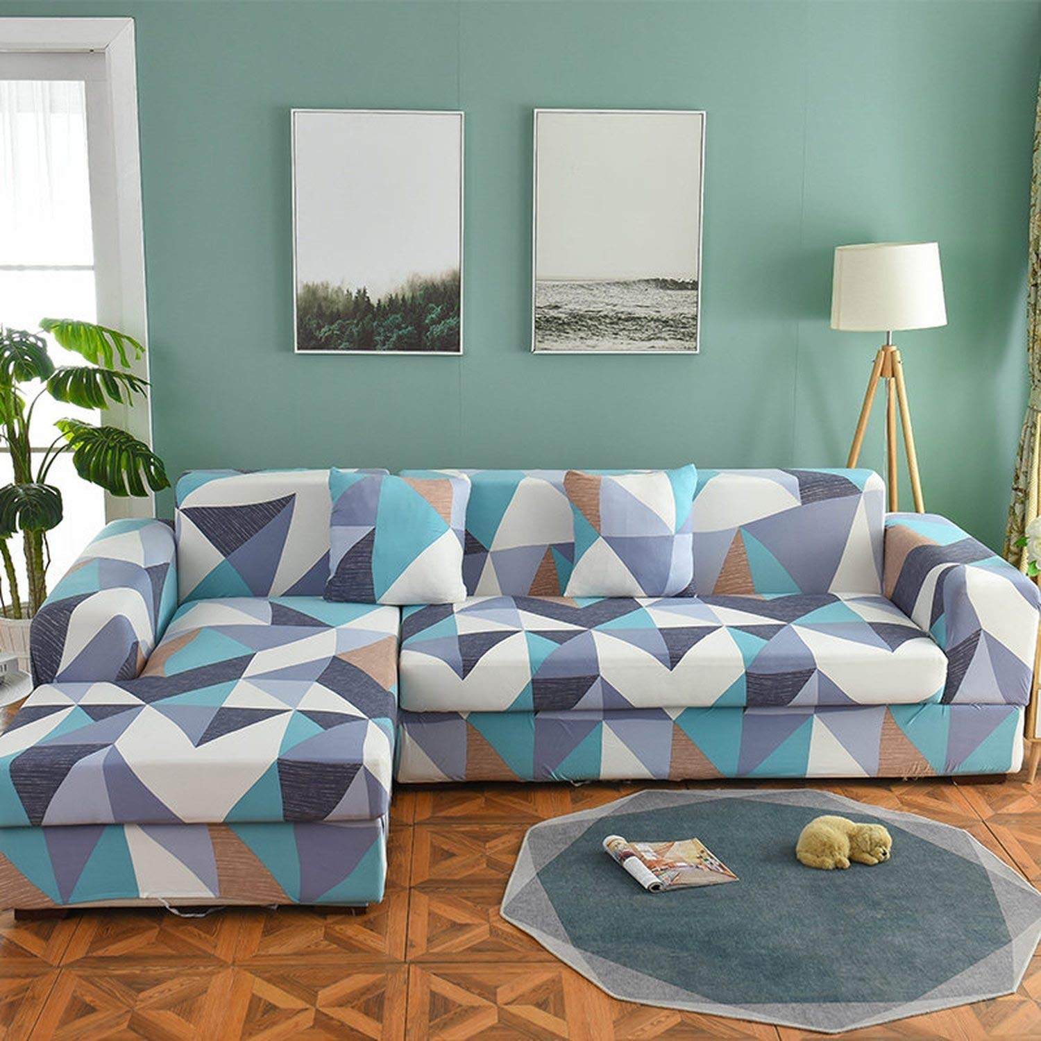 Magic Sofa Slipcover | L-Shape | Patterns